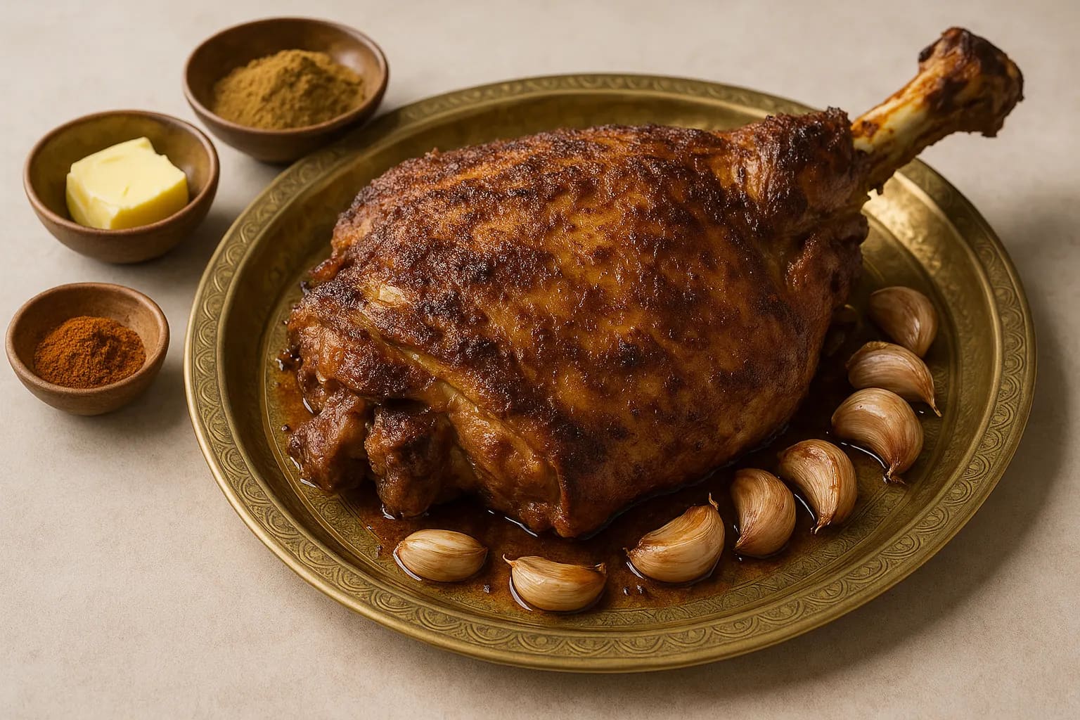 Mechoui d'agneau à la marocaine