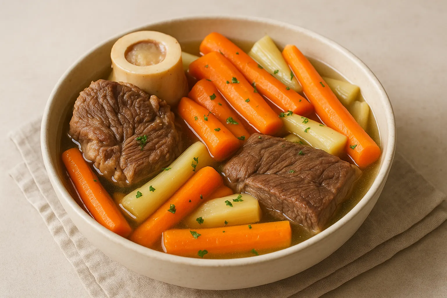 Pot-au-feu traditionnel