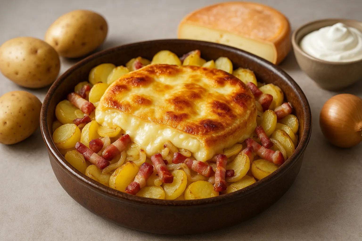 Tartiflette savoyarde au reblochon fondant